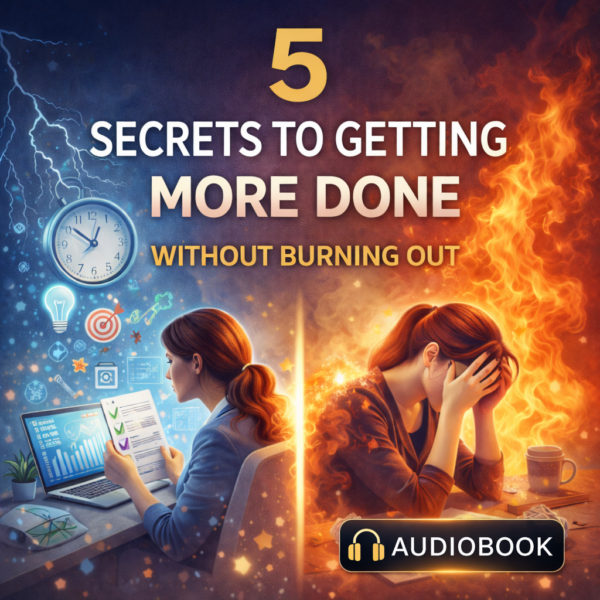 5 Secrets To Getting More Done Without Burning Out AudioBook