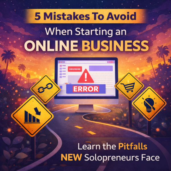 5 Mistakes to Avoid When Starting an Online Business