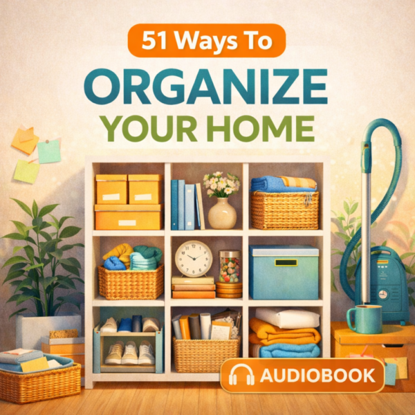 51 Ways To Organize Your Home Audiobook