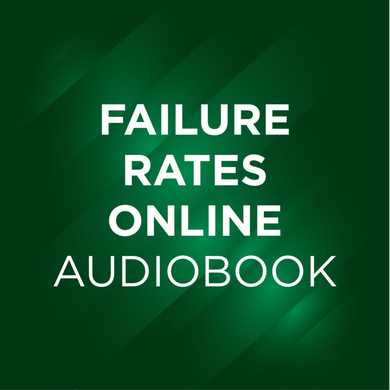 Failure Rates Online Audiobook