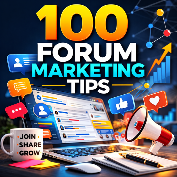 100 Forum Marketing Tips