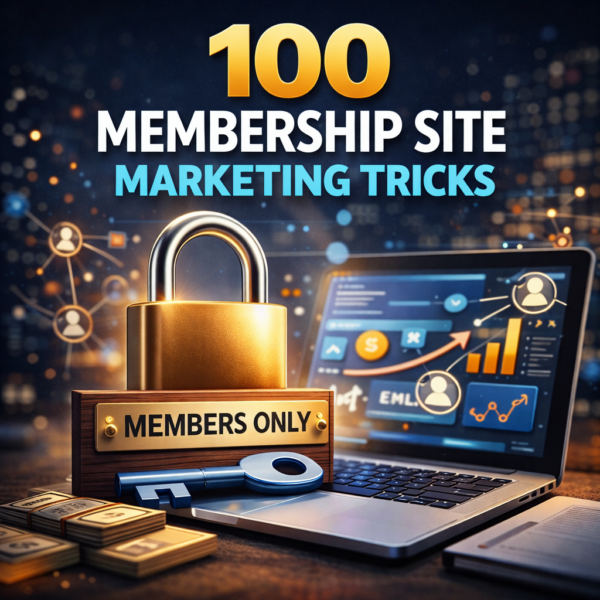 100 Membership Site Marketing Tricks